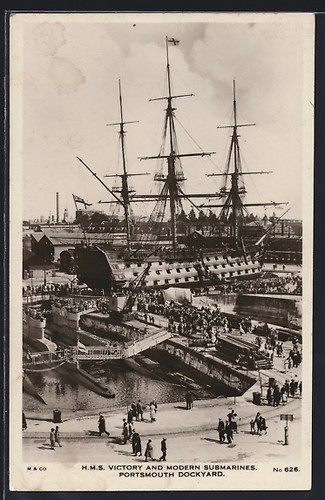 Hms victory and - ak,